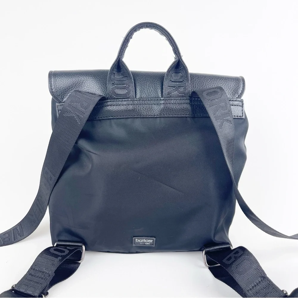 Botkier New York Mini Trigger Nylon Black Backpack